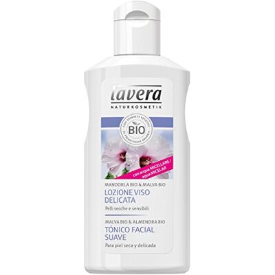 lavera Tónico Facial Suave con Tecnología de Micelas Malva Bio & Almendra Bio vegano cuidado facial biológico cosméticos naturales 100% certificados 4 Recipientes de 125 ml lavera Tónico Facial Suave con Tecnología de Micelas Malva Bio & Almendra Bio vegano cuidado facial biológico cosméticos naturales 100% certificados 4 Recipientes de 125 ml