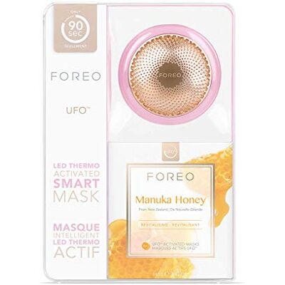 FOREO F0125 UFO Pearl Pink Set ft. Manuka Honey, mujeres FOREO F0125 UFO Pearl Pink Set ft. Manuka Honey, mujeres