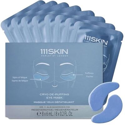 111SKIN 111 Skin Sub-Zero De-Puffing Eye Mask 8 x 6ml 111SKIN 111 Skin Sub-Zero De-Puffing Eye Mask 8 x 6ml