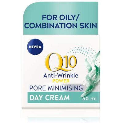 NIVEA Q10 Crema de día antienvejecimiento y minimizadora de poros SPF 15 NIVEA Q10 Crema de día antienvejecimiento y minimizadora de poros SPF 15