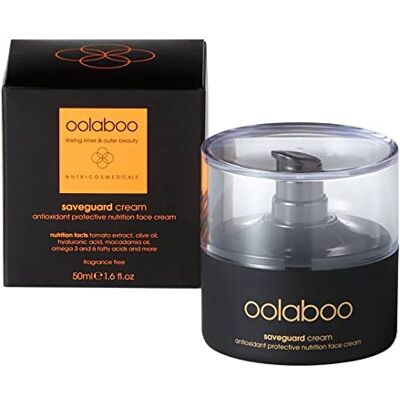 OOLABOO Saveguard Nutrition Crema protectora antioxidante para la cara, 50 ml OOLABOO Saveguard Nutrition Crema protectora antioxidante para la cara, 50 ml