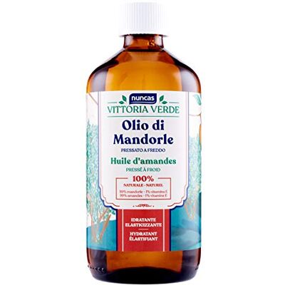 Nuncas Vittoria Verde Aceite de Almendras - Hidratante, Elástico, 250ml Nuncas Vittoria Verde Aceite de Almendras - Hidratante, Elástico, 250ml