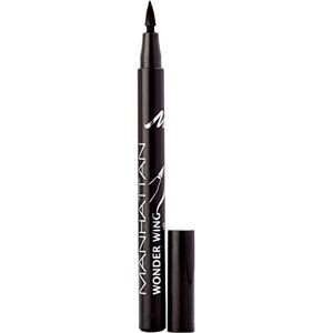 Manhattan Wonder Wing Eyeliner & Stamp, sello negro eyeliner para un ideal simétrico, color negro 001, 1 x 1,6 ml Manhattan Wonder Wing Eyeliner & Stamp, sello negro eyeliner para un ideal simétrico, color negro 001, 1 x 1,6 ml