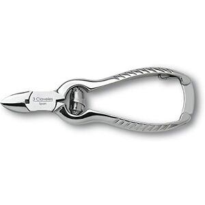3 Claveles Alicate Para Uñas .5 Cm, Alicate De Pedicuro, Acero Carbono, Forjado, Niquelado, Para Cortar Uñas Gruesas, Brillo 3 Claveles Alicate Para Uñas .5 Cm, Alicate De Pedicuro, Acero Carbono, Forjado, Niquelado, Para Cortar Uñas Gruesas, Brillo