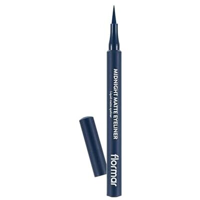 Flormar Midnight Matte Delineador de Ojos Lápiz de Ojos Intenso, Fácil de Aplicar, Larga Duración, Ideal para Maquillaje Diario o Smoky Eyes lapiz ojos eyeliner, 03 Dark Blue Flormar Midnight Matte Delineador de Ojos Lápiz de Ojos Intenso, Fácil de Aplicar, Larga Duración, Ideal para Maquillaje Diario o Smoky Eyes lapiz ojos eyeliner, 03 Dark Blue