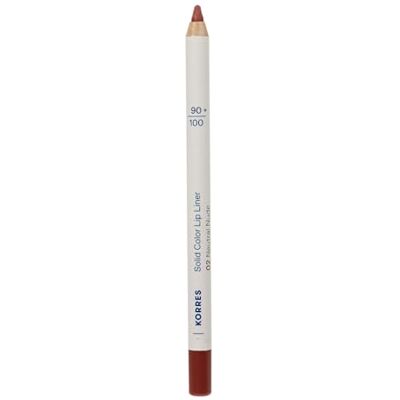 KORRES Solid Color Lip Liner Neutral Nude 02 Lápiz de contorno de labios nude para contorno y relleno, color natural e intenso, sin silicona ni parabenos, 1,2g KORRES Solid Color Lip Liner Neutral Nude 02 Lápiz de contorno de labios nude para contorno y relleno, color natural e intenso, sin silicona ni parabenos, 1,2g