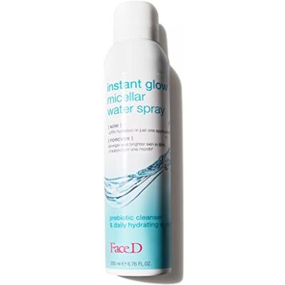 FaceD Face D Instant Glow Eau Micelar Spray de Acción Antioxidante, 200 ml FaceD Face D Instant Glow Eau Micelar Spray de Acción Antioxidante, 200 ml