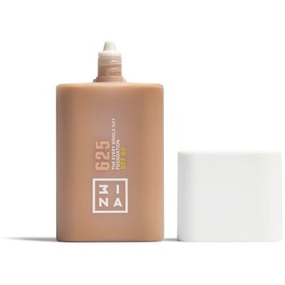 3ina MAKEUP The Every Single Day Foundation SPF 50 625 Base de Maquillaje Medio bronceado cálido con SPF 50 & Niacinamida Fórmula ligera modulable Cobetura ligera media Vegan Cruelty Free 3ina MAKEUP The Every Single Day Foundation SPF 50 625 Base de Maquillaje Medio bronceado cálido con SPF 50 & Niacinamida Fórmula ligera modulable Cobetura ligera media Vegan Cruelty Free