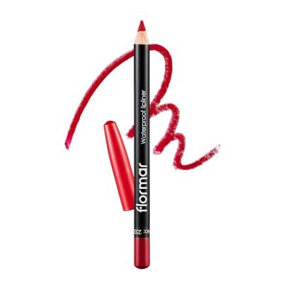 Flormar Perfilador de Labios Permanente e Impermeable – Delineador de Labios de Larga Duración con Textura Cremosa – Lápiz Preciso para Definir y Realzar la Forma Natural, 233 Dramatic Red Flormar Perfilador de Labios Permanente e Impermeable – Delineador de Labios de Larga Duración con Textura Cremosa – Lápiz Preciso para Definir y Realzar la Forma Natural, 233 Dramatic Red