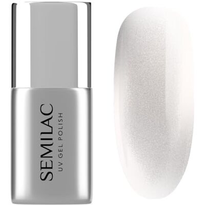 Semilac Esmalte de uñas UV Top No Wipe T35 Silver Gloss 7 ml – Top Coat magnético Cat Eye Top Coat con efecto de uñas de cristal y uñas esmaltadas Semilac Esmalte de uñas UV Top No Wipe T35 Silver Gloss 7 ml – Top Coat magnético Cat Eye Top Coat con efecto de uñas de cristal y uñas esmaltadas