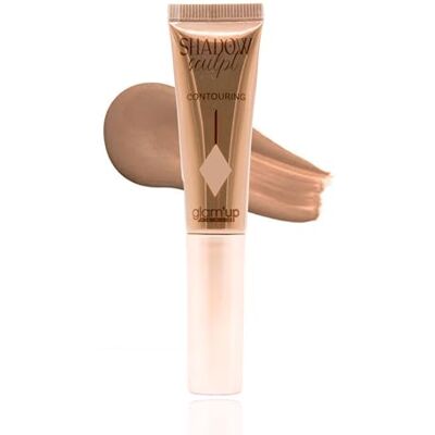 GLAM UP Glam'Up Paris Shadow Sculpt Contouring Líquido Maquillaje para contorno facial Look tallado Cojín aplicador de esponja N°01 transparente GLAM UP Glam'Up Paris Shadow Sculpt Contouring Líquido Maquillaje para contorno facial Look tallado Cojín aplicador de esponja N°01 transparente