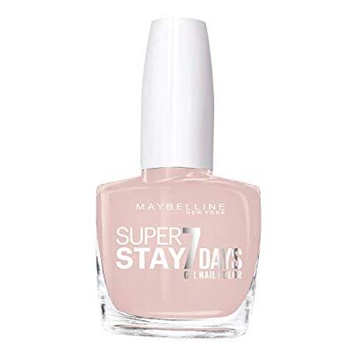 MAYBELLINE New York Superstay 7 Días, Esmalte de Uñas Efecto Gel, Tono 076 French Manicure MAYBELLINE New York Superstay 7 Días, Esmalte de Uñas Efecto Gel, Tono 076 French Manicure