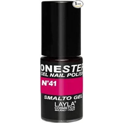 LAYLA Cosméticos One Step esmalte de uñas de gel, rosa Minnie, Paquete 1er (1 x 0.005 L) LAYLA Cosméticos One Step esmalte de uñas de gel, rosa Minnie, Paquete 1er (1 x 0.005 L)