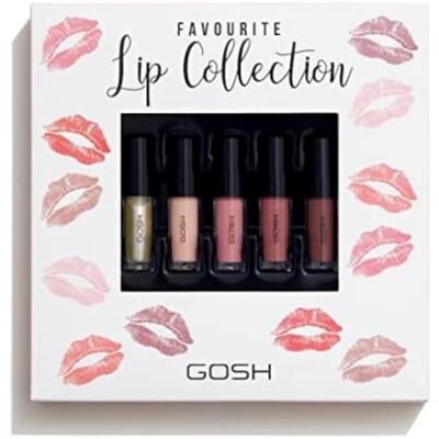 GOSH COPENHAGEN Gift Box Favourite Lip Collection GOSH COPENHAGEN Gift Box Favourite Lip Collection