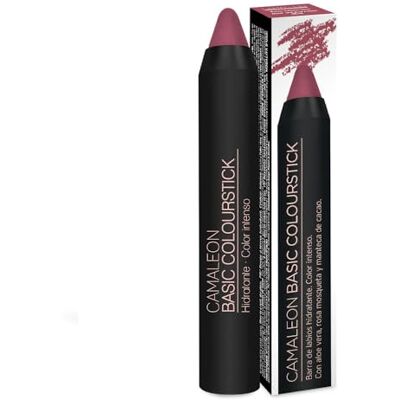 CAMALEON Cosmetics Pintalabios Nude Rosa Oscuro Larga duración Con activos naturales Hidratante y cremoso CAMALEON Cosmetics Pintalabios Nude Rosa Oscuro Larga duración Con activos naturales Hidratante y cremoso