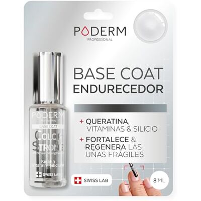 Base de uñas Poderm fuerte - Endurecedor - Cuidado de uñas Base de uñas Poderm fuerte - Endurecedor - Cuidado de uñas
