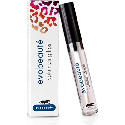 EVOBEAUTÉ evolips Volumizing Lips "classic" transparente 5 ml I Fluido para labios con efecto volumen I Gloss hidratante para cuidado de labios EVOBEAUTÉ evolips Volumizing Lips "classic" transparente 5 ml I Fluido para labios con efecto volumen I Gloss hidratante para cuidado de labios