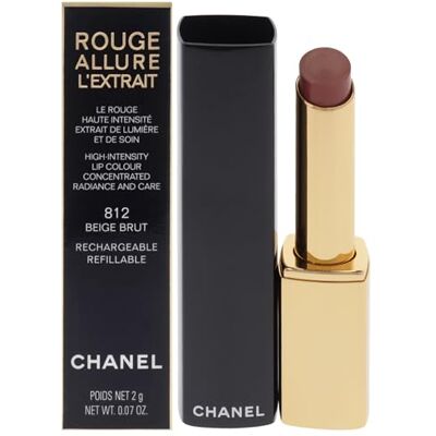 Chanel Rouge Allure L'Extrait Lipstick Beige Brut-812 1 U Chanel Rouge Allure L'Extrait Lipstick Beige Brut-812 1 U