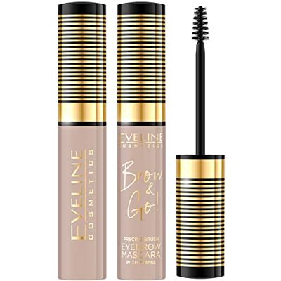 EVELINE COSMETICS Brow & Go! Máscara de cejas No 05 taupe EVELINE COSMETICS Brow & Go! Máscara de cejas No 05 taupe