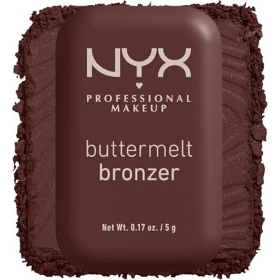 NYX PROFESSIONAL MAKEUP Buttermelt Bronzer, Polvos de Bronceado, Hasta 12H de Duración, No Mancha, No Transfiere, Tono: Butta Than U, 5 g NYX PROFESSIONAL MAKEUP Buttermelt Bronzer, Polvos de Bronceado, Hasta 12H de Duración, No Mancha, No Transfiere, Tono: Butta Than U, 5 g