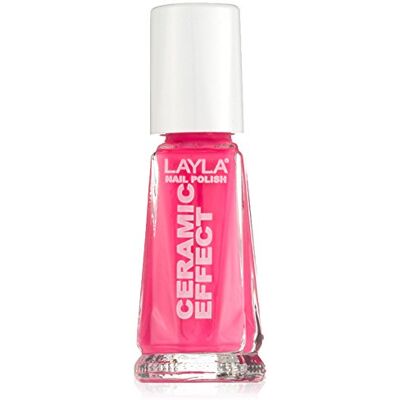 LAYLA Cosméticos Efecto Cerámica Esmalte de Uñas luz fluo rosa, 1er Pack (1 x 0:01 l) LAYLA Cosméticos Efecto Cerámica Esmalte de Uñas luz fluo rosa, 1er Pack (1 x 0:01 l)