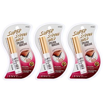I-ENVY Kiss I Envy Pegamento para pestañas superfuerte, transparente, 5 g I-ENVY Kiss I Envy Pegamento para pestañas superfuerte, transparente, 5 g