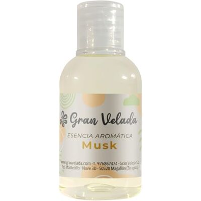 GRAN VELADA Esencia Aromática Musk Fragancia suave y almizclada, ideal para perfumes, jabones, velas y más. ¡Descubre su sensualidad! 50 ml GRAN VELADA Esencia Aromática Musk Fragancia suave y almizclada, ideal para perfumes, jabones, velas y más. ¡Descubre su sensualidad! 50 ml