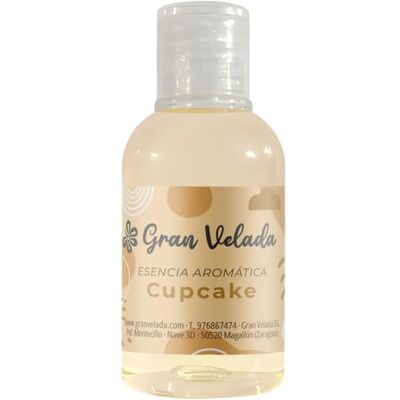 GRAN VELADA Esencia Aromática de Cupcake, Fragancia Golosa y Envuelvente Ideal para Perfumes, Jabones y Velas Caseras Notas de Almendra, Canela y Vainilla Uso Profesional 250 ml GRAN VELADA Esencia Aromática de Cupcake, Fragancia Golosa y Envuelvente Ideal para Perfumes, Jabones y Velas Caseras Notas de Almendra, Canela y Vainilla Uso Profesional 250 ml