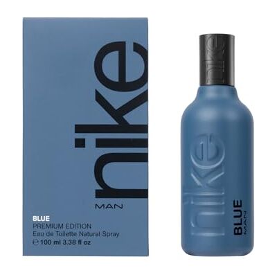 Nike Blue 100 ml, Colonia Hombre, Perfume Formato Spray, Eau de Toilette Natural y Masculina, Aroma Frutal Amaderado, Fragancia Fresca, Elegante y de Larga Duración Nike Blue 100 ml, Colonia Hombre, Perfume Formato Spray, Eau de Toilette Natural y Masculina, Aroma Frutal Amaderado, Fragancia Fresca, Elegante y de Larga Duración