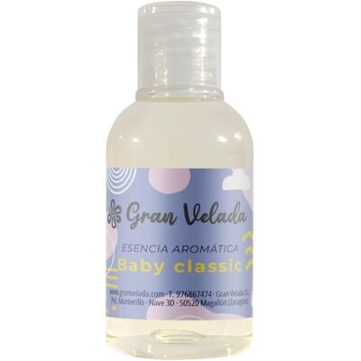 GRAN VELADA Esencia Aromática Baby Classic de Fragancia Infantil Fresca y Cítrica Ideal para Perfumes, Jabones y Velas Versátil y Concentrada 50 ml GRAN VELADA Esencia Aromática Baby Classic de Fragancia Infantil Fresca y Cítrica Ideal para Perfumes, Jabones y Velas Versátil y Concentrada 50 ml