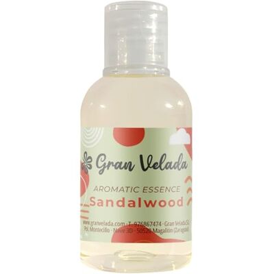 GRAN VELADA Esencia Aromática de Sándalo Ideal para Ambientador Casero y Cosmética Artesanal Fragancia Suave y Amaderada Uso en Perfumes, Velas y Más 30% Concentración 250 ml GRAN VELADA Esencia Aromática de Sándalo Ideal para Ambientador Casero y Cosmética Artesanal Fragancia Suave y Amaderada Uso en Perfumes, Velas y Más 30% Concentración 250 ml