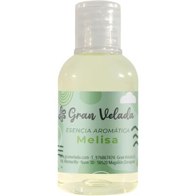 GRAN VELADA Esencia Aromática de Melisa 50ml Fragancia intensa con notas herbales, cítricas y florales para perfumes, jabones, velas y más 50 ml GRAN VELADA Esencia Aromática de Melisa 50ml Fragancia intensa con notas herbales, cítricas y florales para perfumes, jabones, velas y más 50 ml