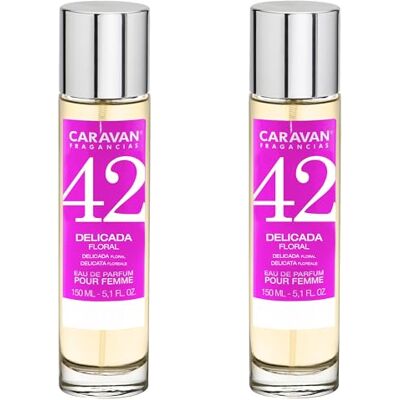 CARAVAN FRAGANCIAS Set de 2 Caravan perfume de mujer nº42 150 ml CARAVAN FRAGANCIAS Set de 2 Caravan perfume de mujer nº42 150 ml
