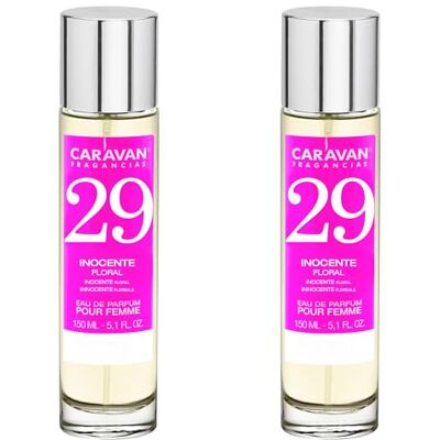CARAVAN FRAGANCIAS Set de 2 Caravan perfume de mujer nº29-150ml. CARAVAN FRAGANCIAS Set de 2 Caravan perfume de mujer nº29-150ml.