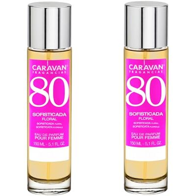 CARAVAN FRAGANCIAS Set de 2 Caravan perfume de mujer nº80-150ml. CARAVAN FRAGANCIAS Set de 2 Caravan perfume de mujer nº80-150ml.