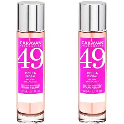 CARAVAN FRAGANCIAS Set de 2 Caravan perfume de mujer nº49-150ml. CARAVAN FRAGANCIAS Set de 2 Caravan perfume de mujer nº49-150ml.