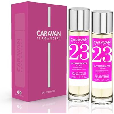 CARAVAN FRAGANCIAS CAJA DE REGALO con 2 Perfumes Nº23 de 150 ml, para mujer CARAVAN FRAGANCIAS CAJA DE REGALO con 2 Perfumes Nº23 de 150 ml, para mujer