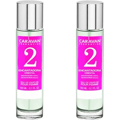 CARAVAN FRAGANCIAS Set de 2 Caravan perfume de mujer nº2-150ml. CARAVAN FRAGANCIAS Set de 2 Caravan perfume de mujer nº2-150ml.