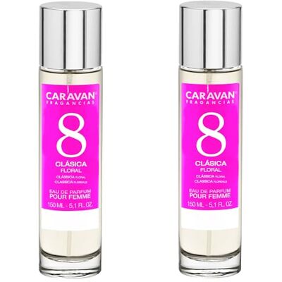 CARAVAN FRAGANCIAS Set de 2 Caravan perfume de mujer nº8-150ml. CARAVAN FRAGANCIAS Set de 2 Caravan perfume de mujer nº8-150ml.