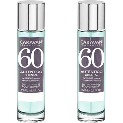 CARAVAN FRAGANCIAS Set de 2 Caravan perfume de hombre nº60-150ml. CARAVAN FRAGANCIAS Set de 2 Caravan perfume de hombre nº60-150ml.