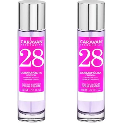 CARAVAN FRAGANCIAS Set de 2 Caravan perfume de mujer nº28 150 ml CARAVAN FRAGANCIAS Set de 2 Caravan perfume de mujer nº28 150 ml