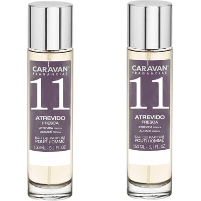 CARAVAN FRAGANCIAS Set de 2 Caravan perfume de hombre nº11-150ml CARAVAN FRAGANCIAS Set de 2 Caravan perfume de hombre nº11-150ml