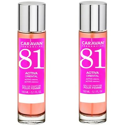 CARAVAN FRAGANCIAS Set de 2 Caravan perfume de mujer nº81-150ml. CARAVAN FRAGANCIAS Set de 2 Caravan perfume de mujer nº81-150ml.