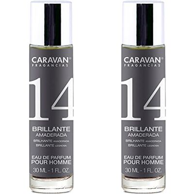CARAVAN FRAGANCIAS Caravan, Set de 2 caravan perfume de hombre nº14, 30 ml CARAVAN FRAGANCIAS Caravan, Set de 2 caravan perfume de hombre nº14, 30 ml