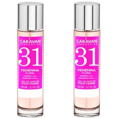 CARAVAN FRAGANCIAS Set de 2 Caravan perfume de mujer nº31 150 ml CARAVAN FRAGANCIAS Set de 2 Caravan perfume de mujer nº31 150 ml