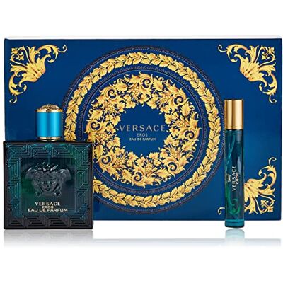 Versace Eros Eau de Parfum - Set de Viaje 3 Piezas Versace Eros Eau de Parfum - Set de Viaje 3 Piezas
