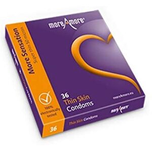MoreAmore Preservativos- Preservativos Multicolor Talla única MoreAmore Preservativos- Preservativos Multicolor Talla única