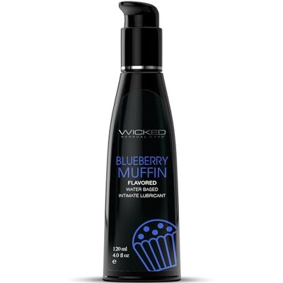 Wicked Sensual Care Aqua Blueberry Lubricante para muffins, 120 ml, transparente Wicked Sensual Care Aqua Blueberry Lubricante para muffins, 120 ml, transparente