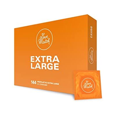 Lovematch Condones Extra Large 144 Unidades Lovematch Condones Extra Large 144 Unidades