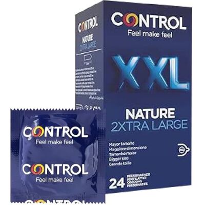 CONTROL Preservativos . Caja Pack Ahorro 24 Condones Tamaño Más Grande, Mayor Comodidad, Lubricados, Sexo Seguro. CONTROL Preservativos . Caja Pack Ahorro 24 Condones Tamaño Más Grande, Mayor Comodidad, Lubricados, Sexo Seguro.